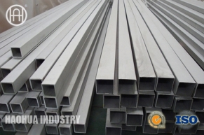 Stainless steel pipes with Square Tubes