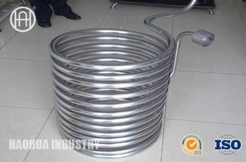 TP321 stainless steel cooling coil tube