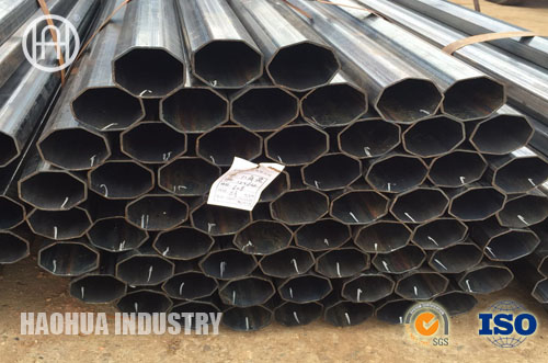 Hot dipped galvanized octagon steel pipe