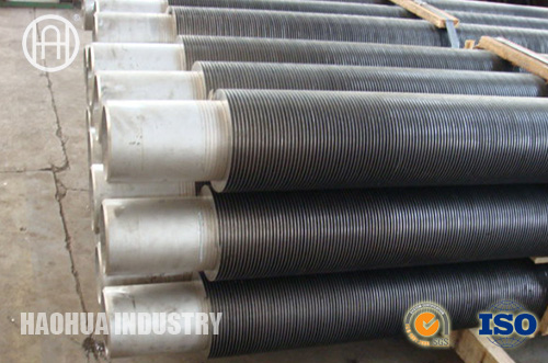 TP 316 High frequency welded helical finned tube