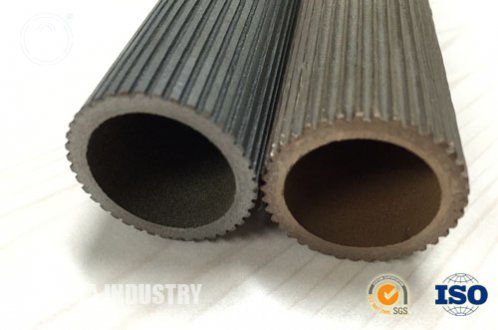Carbon steel sintered high flux tubes