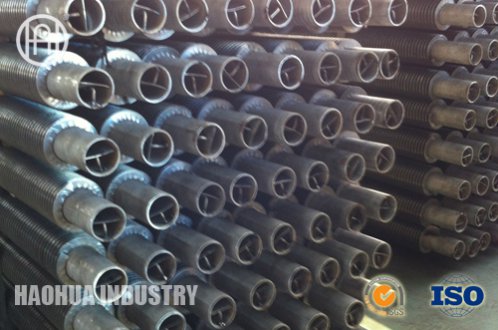 Semi-crimped type Fined Tube For Air Preheating